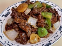 Beef in Black Bean Sauce