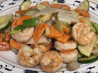 Prawns and Mixed Vegetables