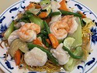 Seafood Crispy Noodles